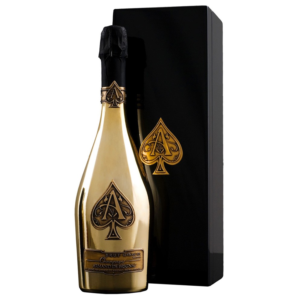 Armand De Brignac – Ace of Spades Brut NV Champagne is a legend in the bottle